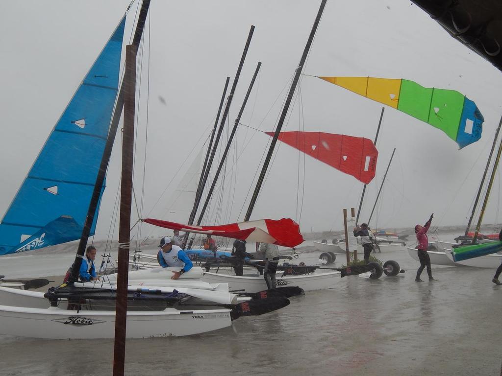  Hobie 16 and Hobie 18 NAC - Squaw hitting beach2 © Hobie Class Association